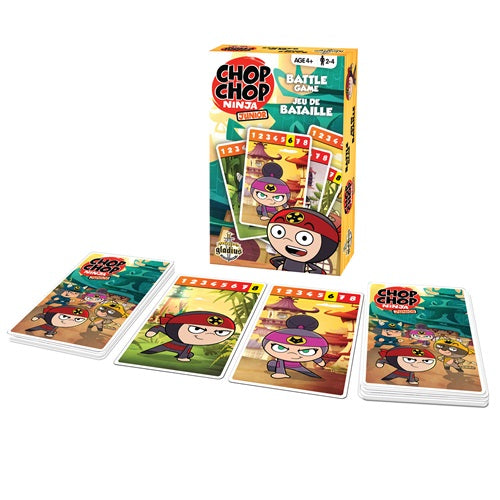 Chop Chop Ninja junior, Jeu de bataille Gladius GLA5312 Jeux 4 ans +