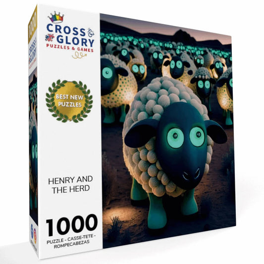 Henry and the herd CROSS & GLORY Casse-tête 1000 morceaux