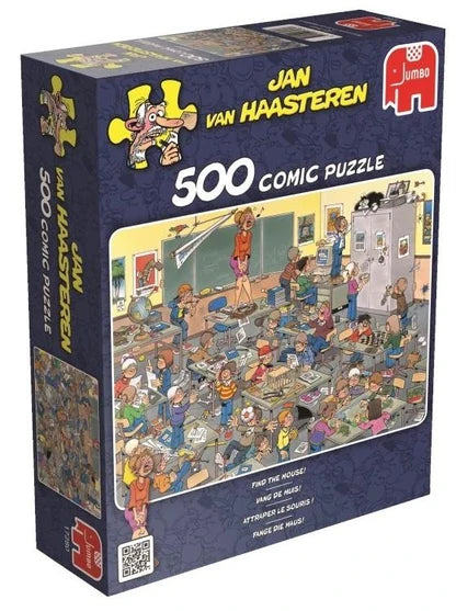 JAN van HAASTEREN Attraper la souris! JUMBO 17280 Casse-tête 500 morceaux