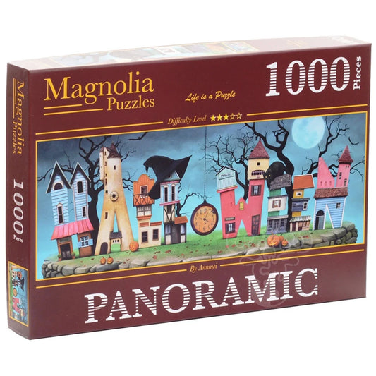 ANNMEI Halloween  Town MAGNOLIA 3011 Casse-tête 1000 morceaux