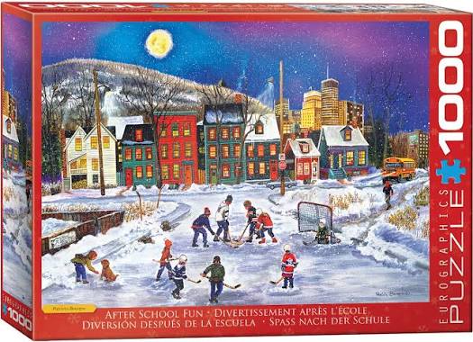 BOURQUE Divertissement après l'école Eurographics 5335 Casse-tête 1000 morceaux
