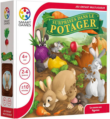 Surprises dans le potager Smart Games Jeu 4 ans et +