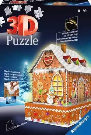 Gingerbread House Puzzle 3D Ravensburger 112371 Casse-tête 257 morceaux