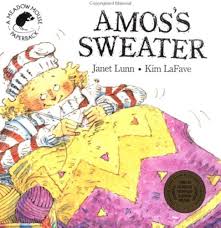 LUNN LaFAVE : Amos's Sweater A MEADOW MOUSE 9780888992086