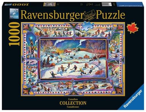 BURROW, J Hiver au Canada Ravensburger 197590 Casse-tête 1000 morceaux