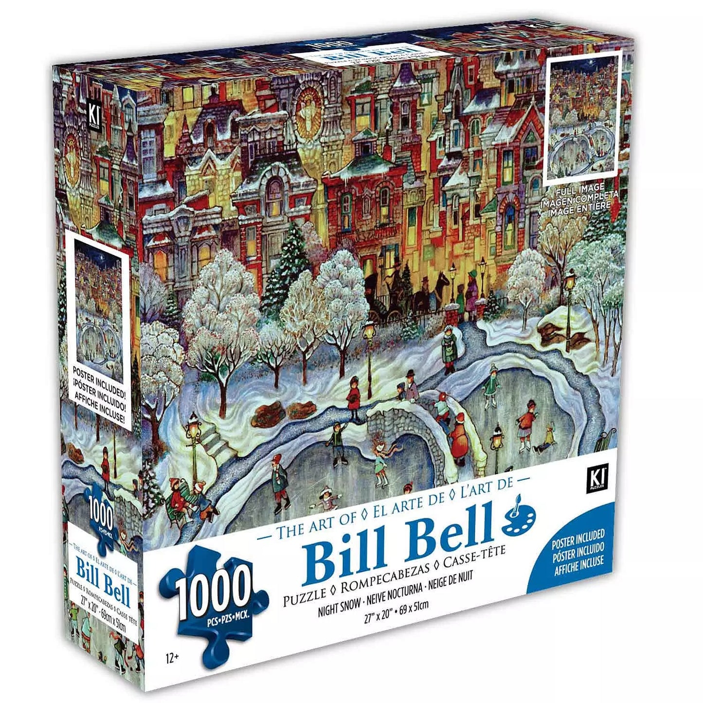 BELL, Bill  Neige de nuit 07310-SB Casse-tête KI Puzzles 300 morceaux
