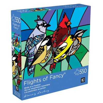 Qui se ressemble s'assemble Flights of Fancy Casse-tête KI Puzzle 550 morceaux