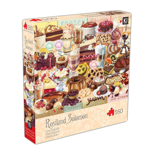 SOLOMON, Rosiland : Chocolat KI Puzzles Casse-tête 550 morceaux