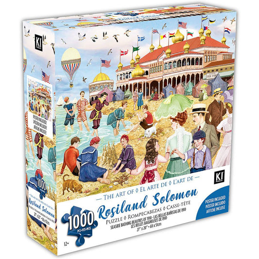 SOLOMON, Rosiland: Les belles baigneuses KI Puzzle Casse-tête 1000 morceaux