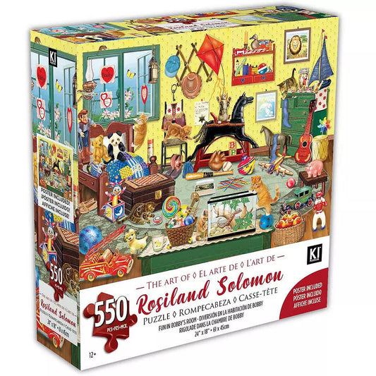 SOLOMON, Rosiland: Rigolade dans la chambre de Bobby Casse-tête 02556-SB KI Puzzle 550 morceaux