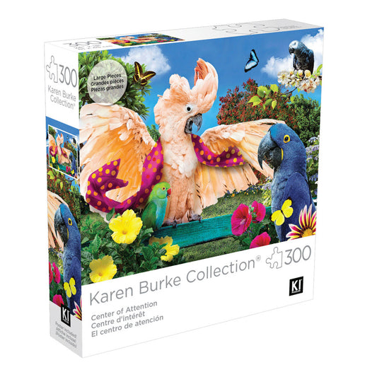 Karen Burke Collection : Centre d'intérêt Casse-tête KI Puzzles 300 morceaux