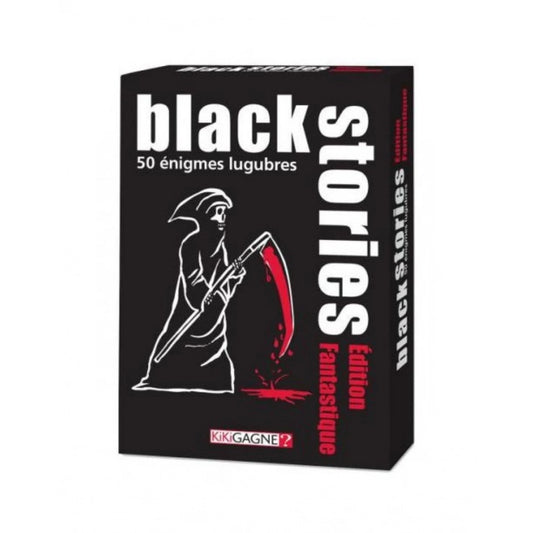 Édition fantastique Black Stories KIKIGAGNE Jeux 16 ans et plus