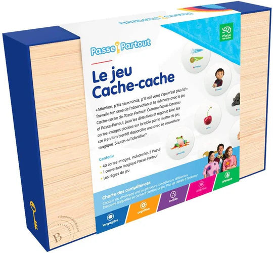 Le jeu cache-cache Passe-Partout BELVÉDÈRE 4 ans et plus