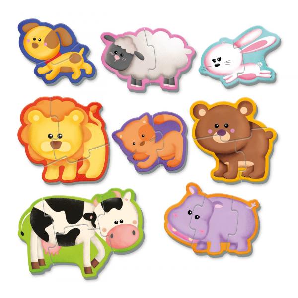 J'assemble mes petits animaux Petit Savant Clementoni 52475 Jeu 2 ans et plus