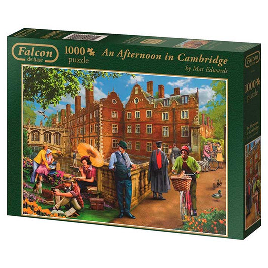 EDWARDS, Mat : An Afternoon in Cambridge FALCON 11129 Casse-tête 1000 morceaux