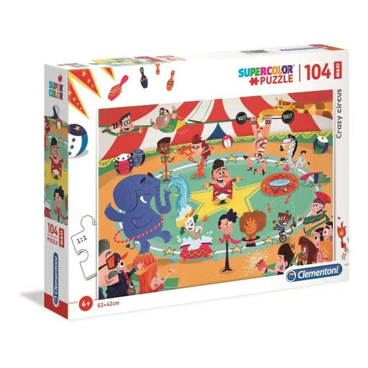 Crazy Circus CLEMENTONI 237333 Casse-tête 104 morceaux