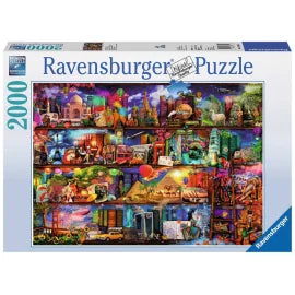 Le monde des livres Ravensburger 166855 Casse-tête 2000 morceaux