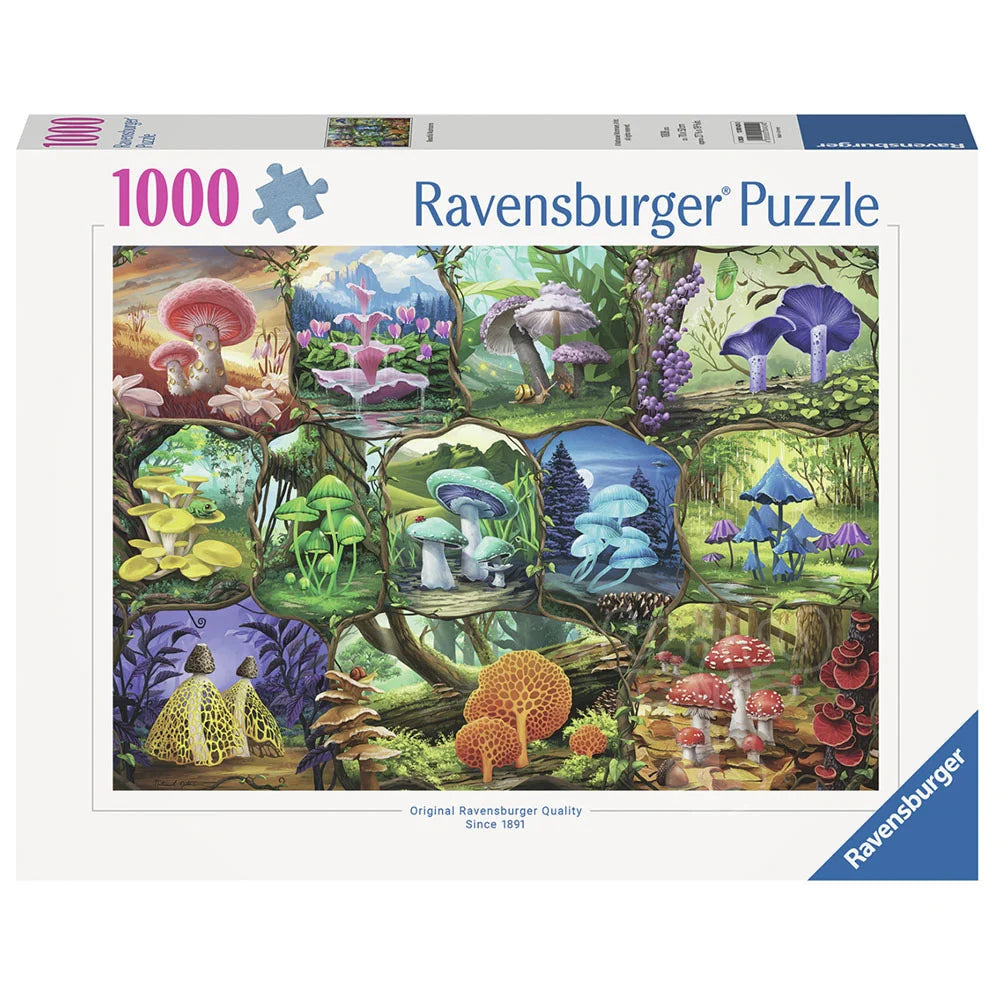 MORTENSEN, Nathanael Beautiful Mushrooms RAVENSBURGER 120004240 Casse-tête 1000 morceaux