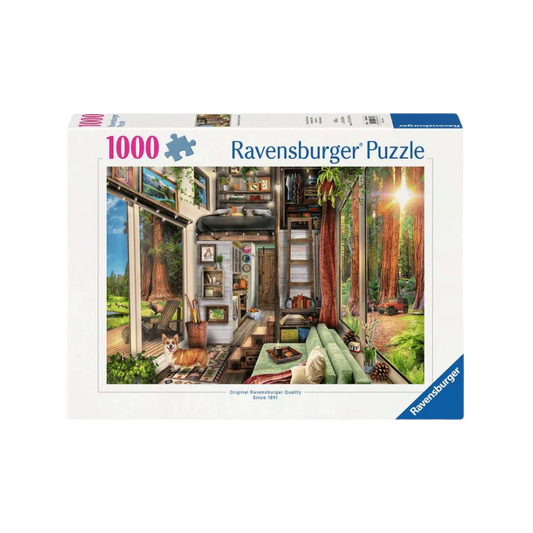 Redwood Forest Tiny House Ravensburger 120006343 Casse-tête 1000 morceaux
