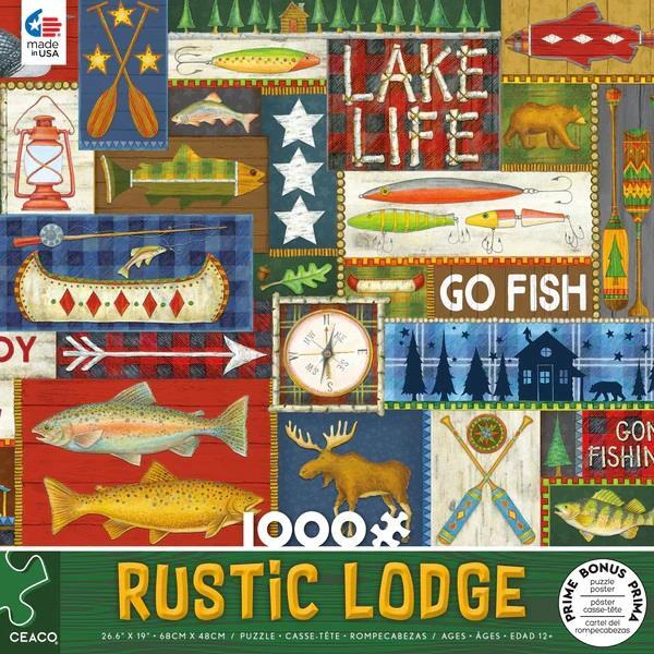 Rustic Lodge Ceaco 3161-10 Casse-tête 1000 morceaux