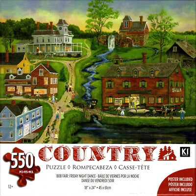 Danse du vendredi soir Country KI Puzzle Casse-tête 550 morceaux