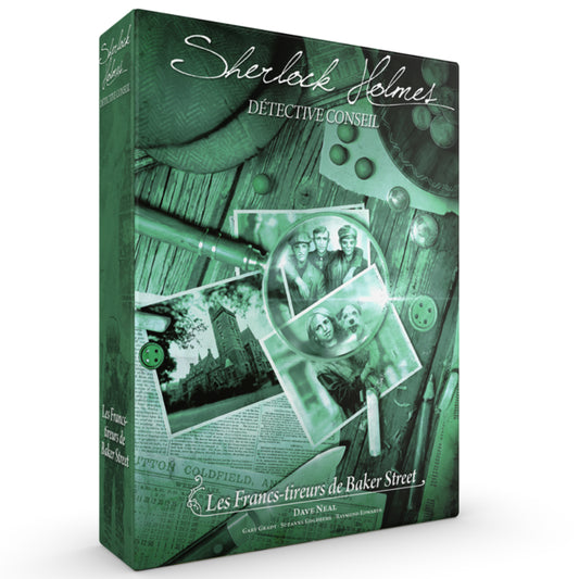 Sherlock Holmes Détective conseil, Les francs-tireurs de Baker Street Space CowBoys Jeu 12 ans et +