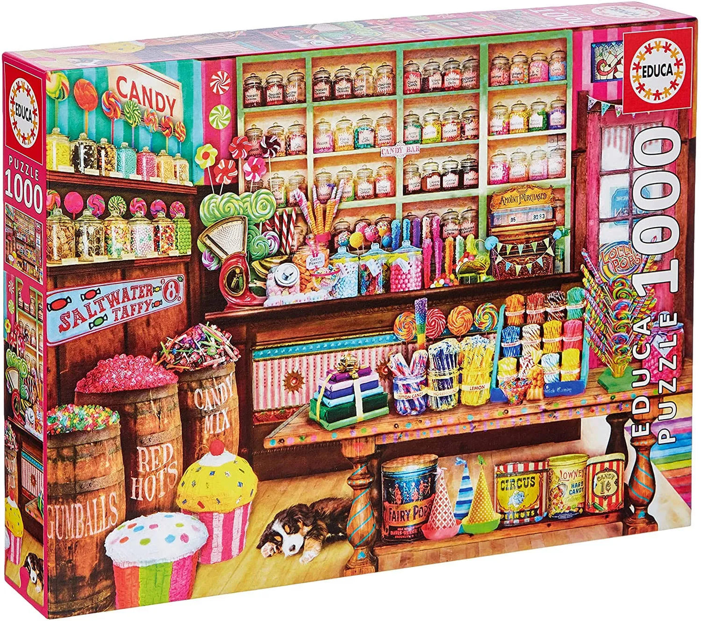 Magasin de bonbons EDUCA 17104 Casse-tête 1000 morceaux