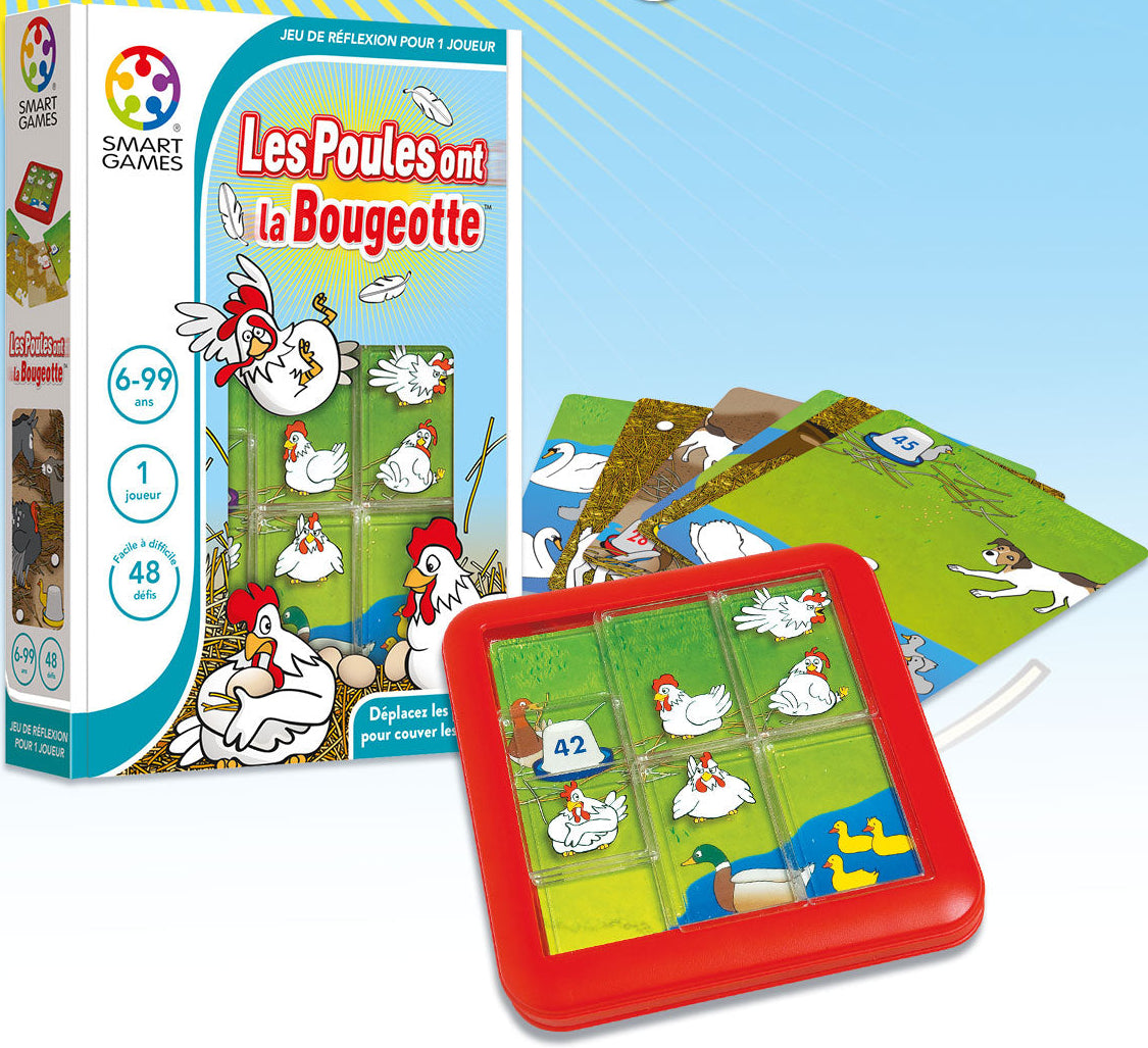 Les poules ont la bougeotte Smart Games Jeux 6 ans et plus