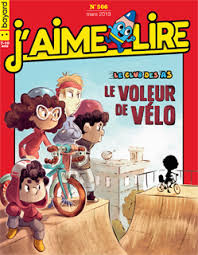 No 506 Mars 2019 J'aime lire: Le club des As, Le voleur de vélo