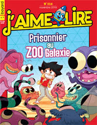 No 514 Novembre 2019 J'aime lire: Prisonnier au zoo Galaxie