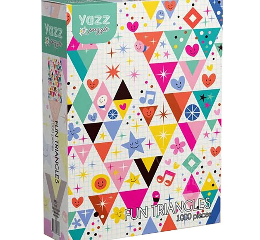Fun Triangles YAZZ Puzzle Casse-tête 1000 morceaux